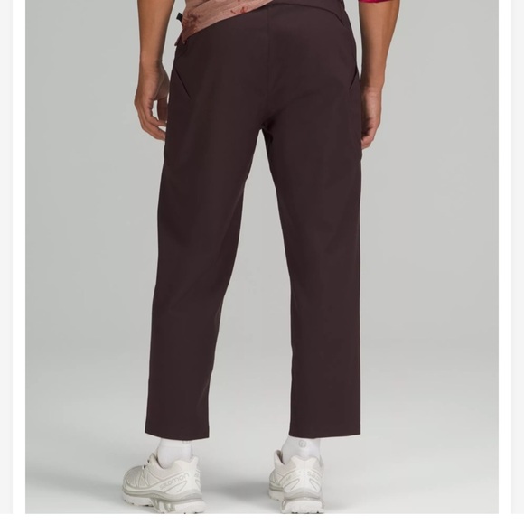 Lululemon Men’s High Rise Maroon Lab Wool Blend Pant 26” - Picture 11 of 11